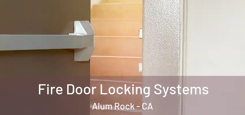  Fire Door Locking Systems Alum Rock - CA