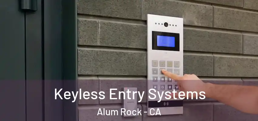  Keyless Entry Systems Alum Rock - CA